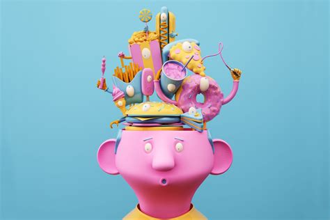 Design Lads Bold And Playful 3d Illustrations And Animations Bursting