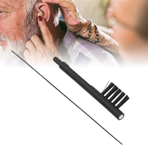 Hearing Aid Cleaning Kithearing Aid Cleaning Brush With 10 Pcs Hearing Aid Cleaning Wire For