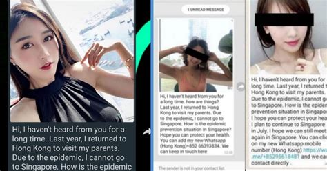 Police Warns Of Whatsapp Messages From Pretty Ladies From Hong Kong 852 Area Code Pretending