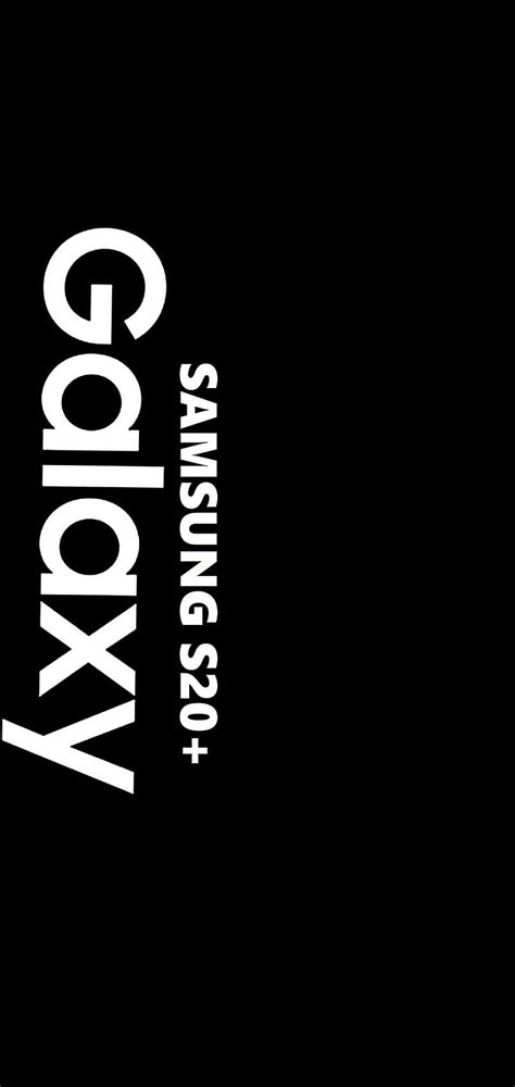 Samsung S20plus S Black Galaxy Logo Samsung Hd Phone Wallpaper