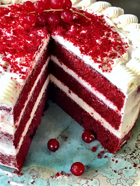 Red Velvet Cake Pastel De Terciopelo Rojo Maria Cosbel
