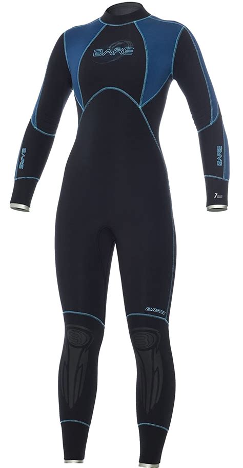 bare 5mm elastek women s full suit scuba diving surf wetsuit ebay