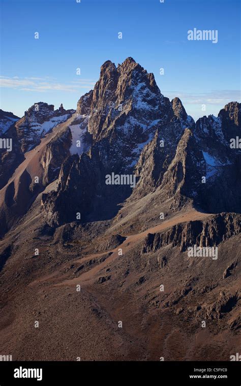 Mount Kenya Is The Highest Mountain In Kenya And The Second Highest In