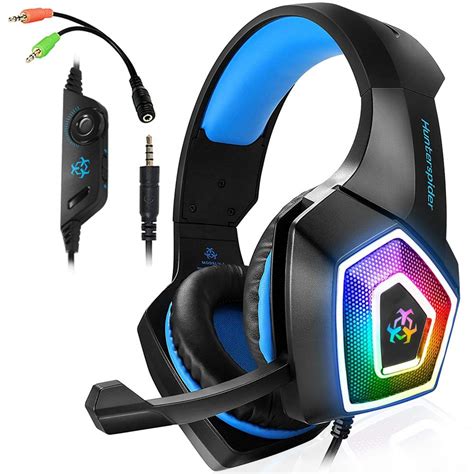 Mua Gaming Headset With Mic Led Light On Ear Gaming Headphone Ps435mm