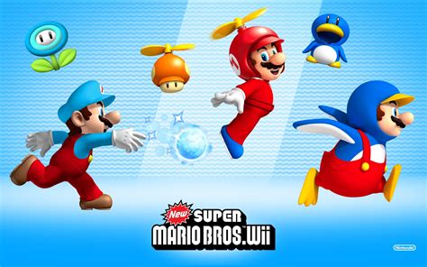 New Super Mario Bros Wii Wallpapers Hd Desktop And