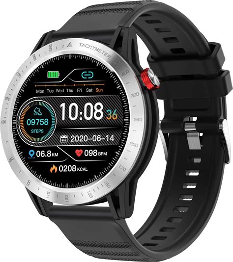 Voigoo Reloj Inteligente Smartwatch Hombre Atm Impermeable Con Modos Deportivos Cron Metro