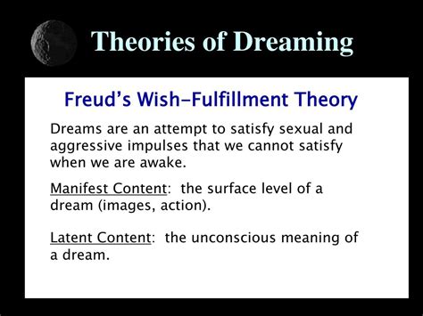 Ppt Theories Of Dreaming Powerpoint Presentation Free Download Id