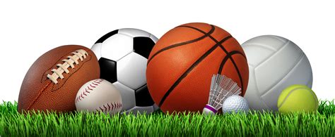 Amazing Sports Pictures And Backgrounds Sport Balls On Grass