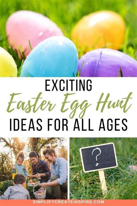 Awesome Easter Egg Hunt Ideas For Kids And Adults Free Printable Clues