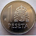 1 Peseta 1989, Juan Carlos I (1975-1989) - Spain - Coin - 225