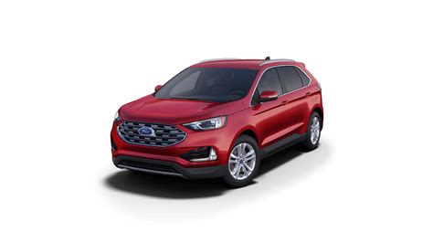 New Rapid Red Metallic Tinted Clearcoat 2020 Ford Edge Sel Fwd For Sale