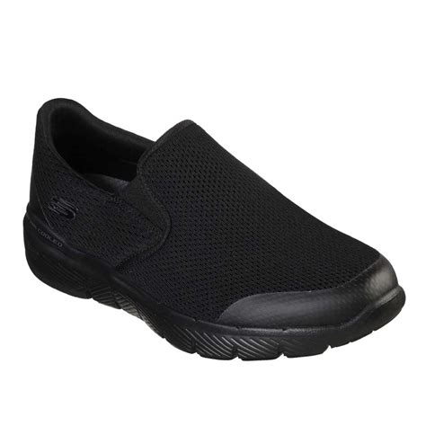 Buy Skechers Air Cooled Memory Foam Running Shoes Black Online India