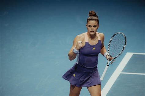 All the latest tennis action on eurosport. Maria Sakkari commented on her upcoming final at the tournament in Abu Dhabi, showing the confidence