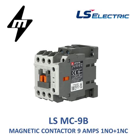 Ls Electric Mc 9b Magnetic Contactor Coil Metasol 3p 1 No 1 Nc 2