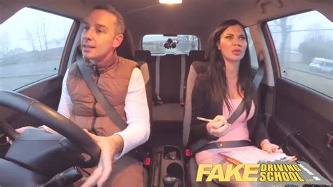 Fake Driving School Test Failure Ends In Threesome