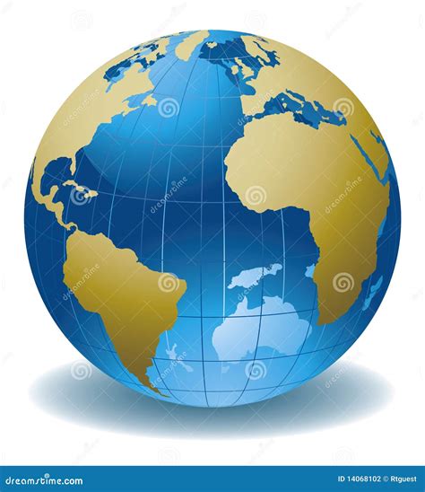 Globe And World Map Icons Vector Illustration 45905158