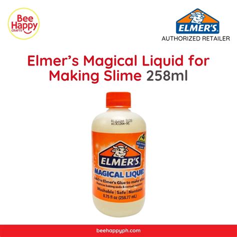 Elmers Glue ♩elmers Magical Liquid Slime Activator 258ml♚ Shopee
