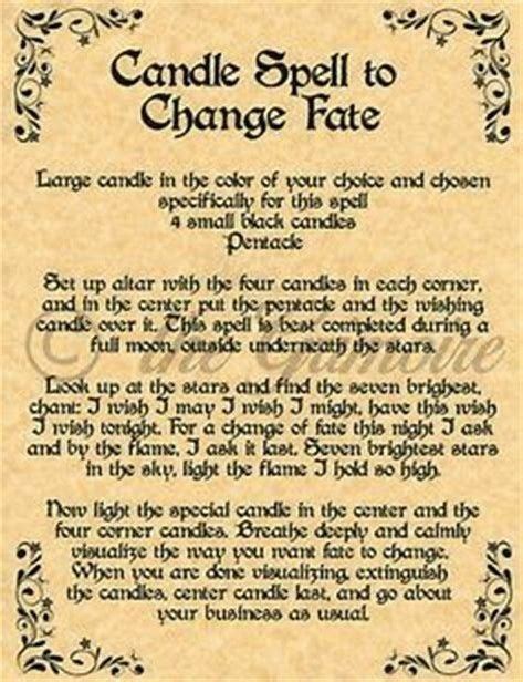 Change Fate Spells For Beginners Witchcraft Spells For Beginners