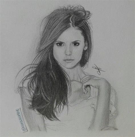 Katherine pierce from the vampire diaries coloring page. Meilleur Pour Dessin Vampire Diaries Facile - Random Spirit