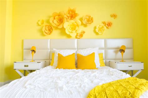 Adelaine Morins Hello Yellow Bedroom Makeover Yellow Room Decor