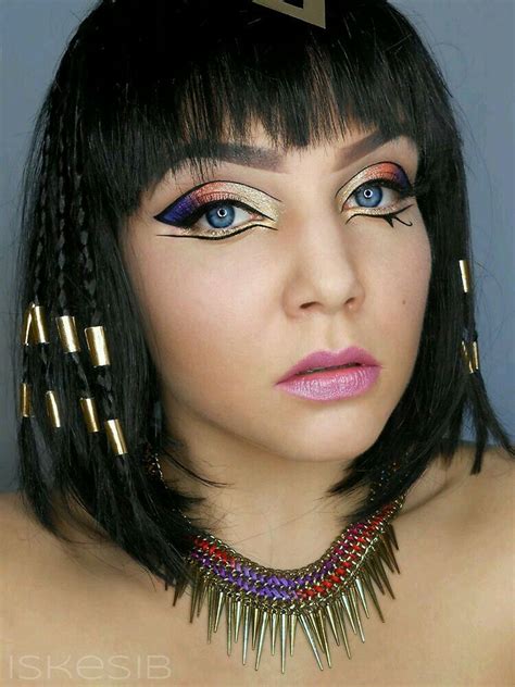 Pin By Kay D On Face Paintinghalloween Makeupsfx Egyptian Makeup