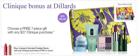 Clinique Gift Dillards Hair And Nails Bonus Purchase Pink Gifts