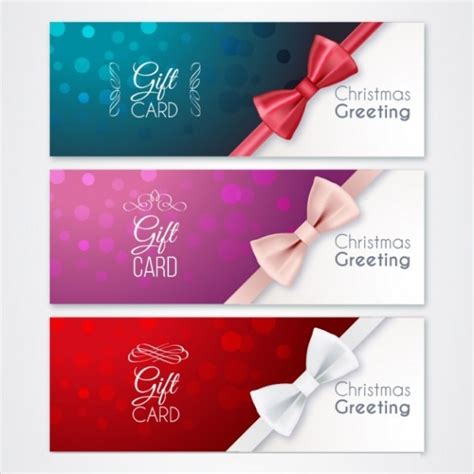 amazing gift cards psd vector eps