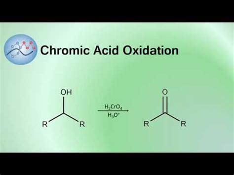 Chromic Acid Oxidation Mechanism Alcohol To Ketone Organic Chemistry