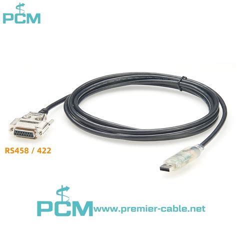 Usb To D Sub Db15 Adapter Rs422 Rs485 Serial Communication Cable