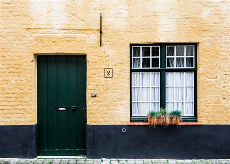 Free Images Architecture Wood Street House Home Wall Green
