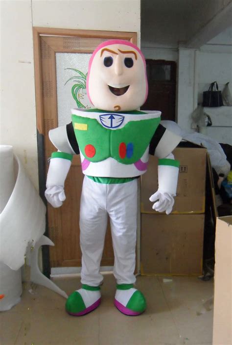 Buzz Lightyear Mascot Costume Cartoon Fancy Dress Mascot Costumecosplay
