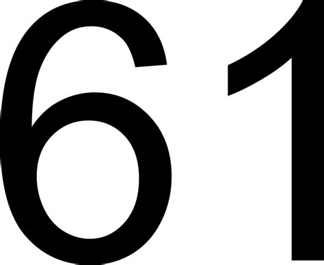 61 — шестьдесят один натуральное нечетное число 18е простое число в