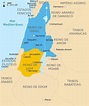 Mapa De Los Dos Reinos De Israel | My XXX Hot Girl