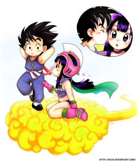 Gokuandchichi Dragon Ball Love Fan Art 23371787 Fanpop
