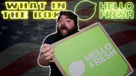 Whats In My Hello Fresh Box Complete Unboxing Youtube