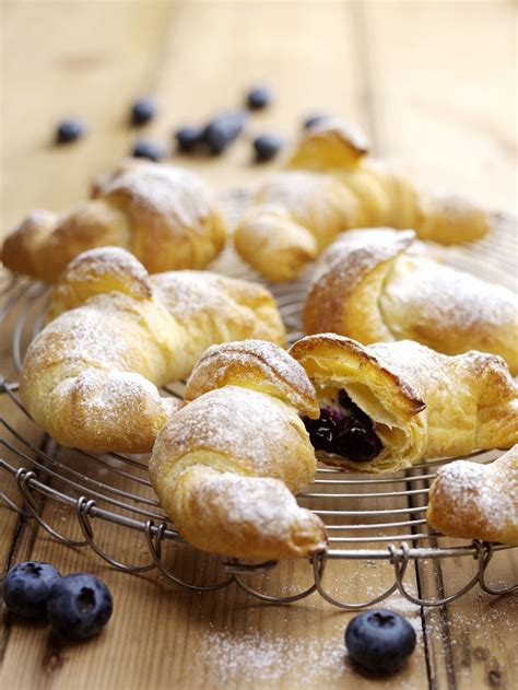 Berryworld Blueberry And Creamy Lemon Croissants Claire Justine