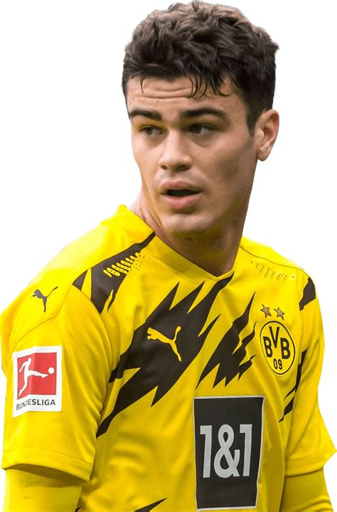 Giovanni Reyna Borussia Dortmund Football Render Footyrenders