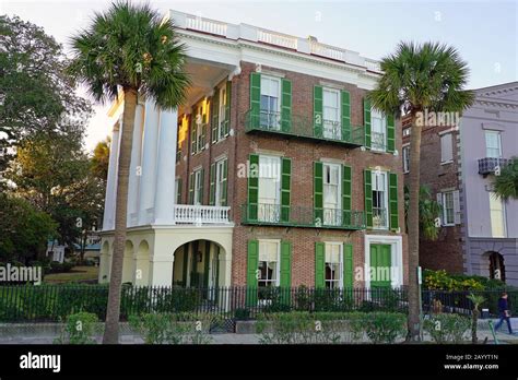 Charleston Sc 21 Nov 2019 View Of The Charleston Old And Historic