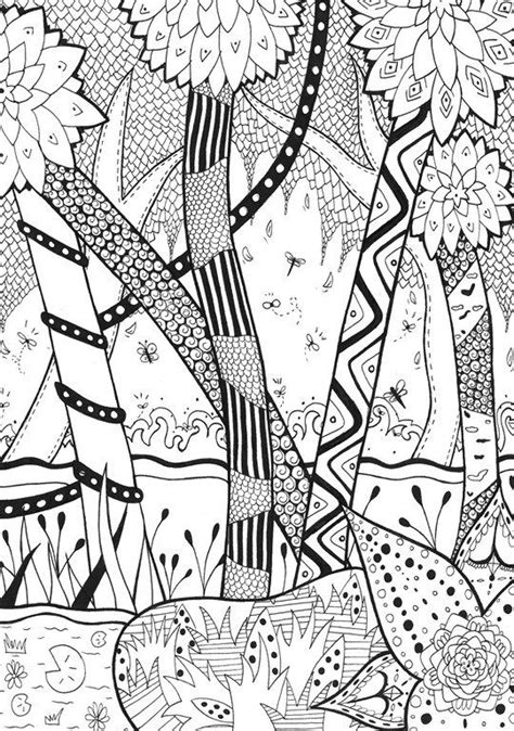 justcolor zentangle  jungle coloring pages forest coloring pages forest coloring book