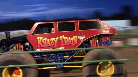 The Chautauqua County Fair Monster Trucks 2016 The Krazy Train