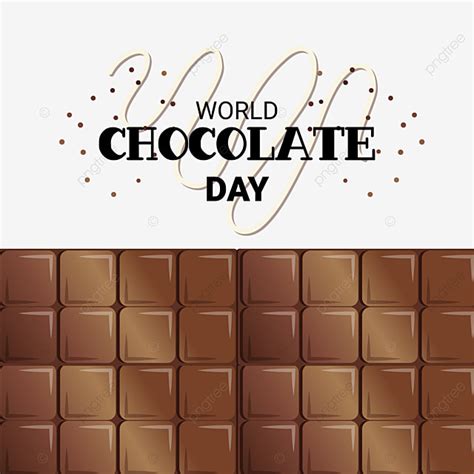 World Chocolate Day Vector Hd Images Chocolate Banner World Day