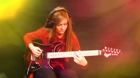 Amazing Beautiful Female Guitarist Tina S Covers Dream Theater The