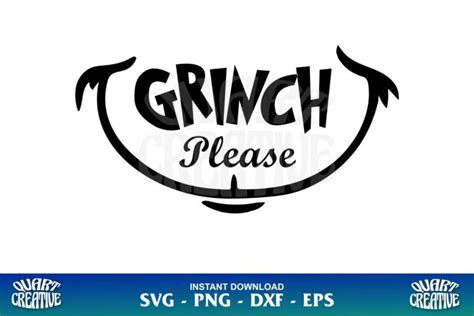 Grinch Please Svg Gravectory