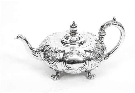 Antique Sterling Silver Teapot Paul Storr 1837 At 1stdibs