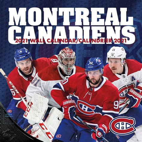 Canadiens.com is the official web site of the montreal canadiens. Montreal Canadiens 2021 calendars | Sports-Calendars.com