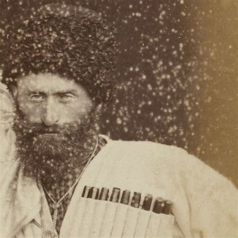 Old Circassian Man Member Of The Kabardian Princedom Of Circassia