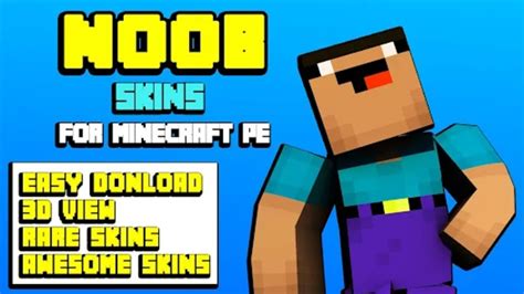 Noob Skins For Minecraft Pe For Android Download
