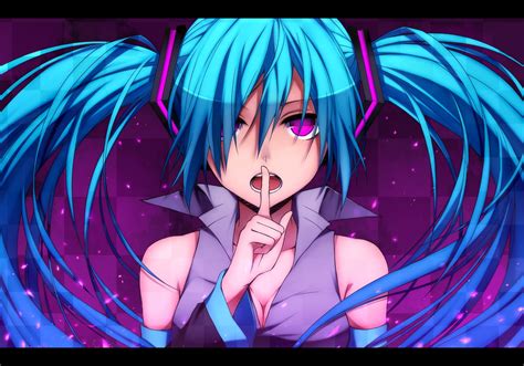 Hatsune Miku Vocaloid Anime Girl Music Megurine