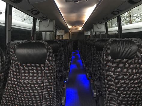 55 Passenger Coach Bus Moonlight