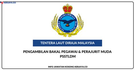 Pengambilan Perajurit Muda Tentera Laut Diraja Malaysia Tldm Pasukan